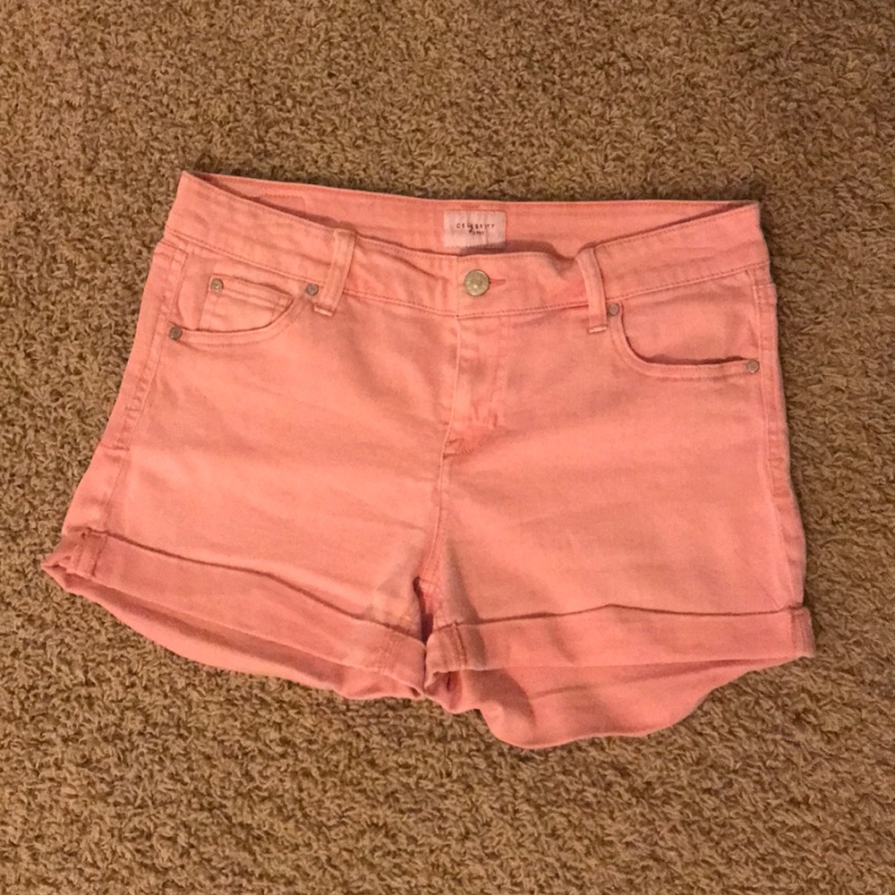 Pink shorts